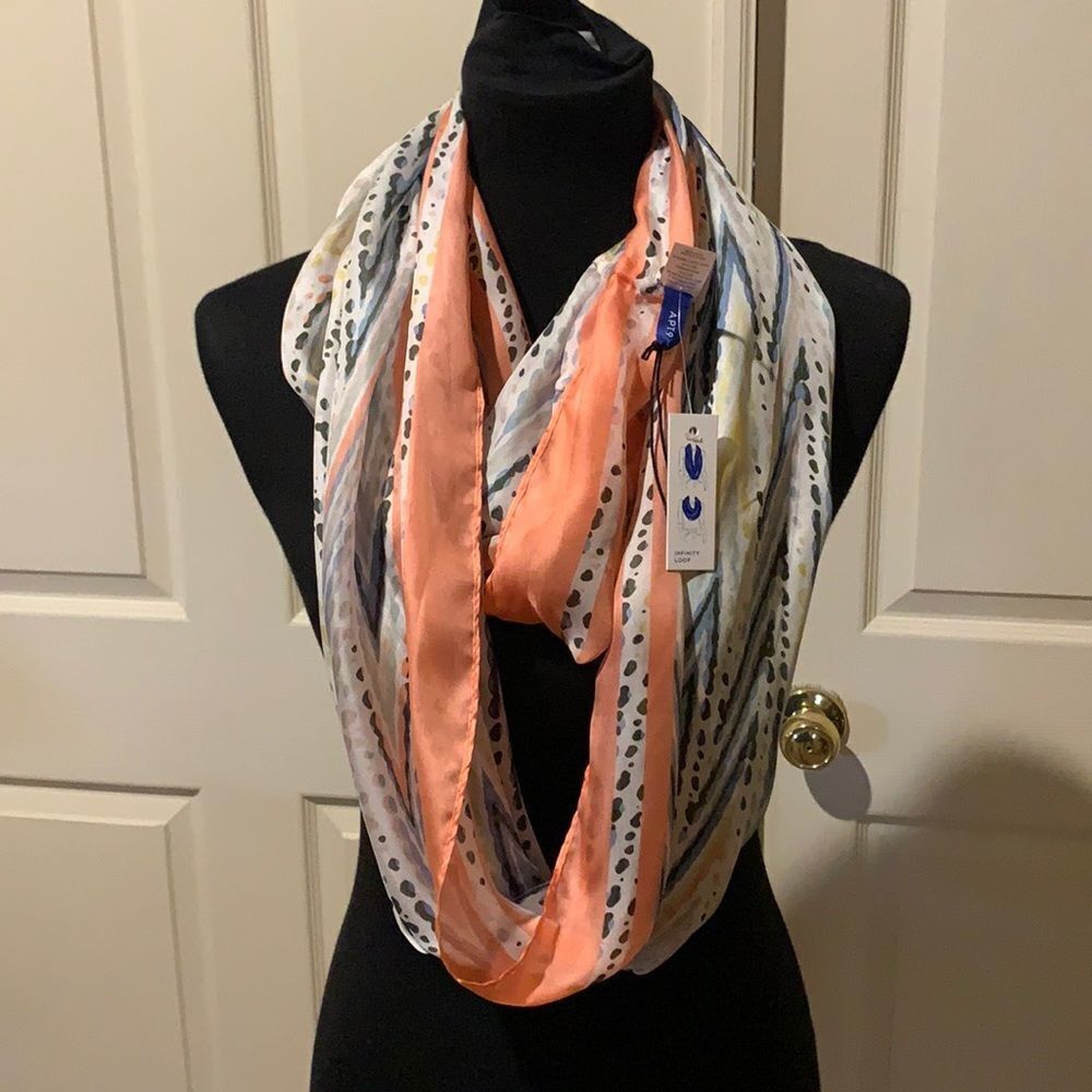 *Apt. 9 Multicolor Striped Scarf*